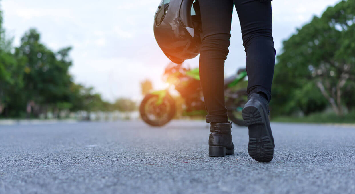 conduire une moto en toute sécurité