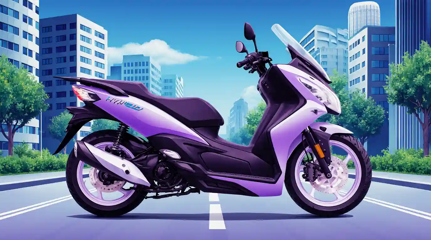 Moto moteur hybride